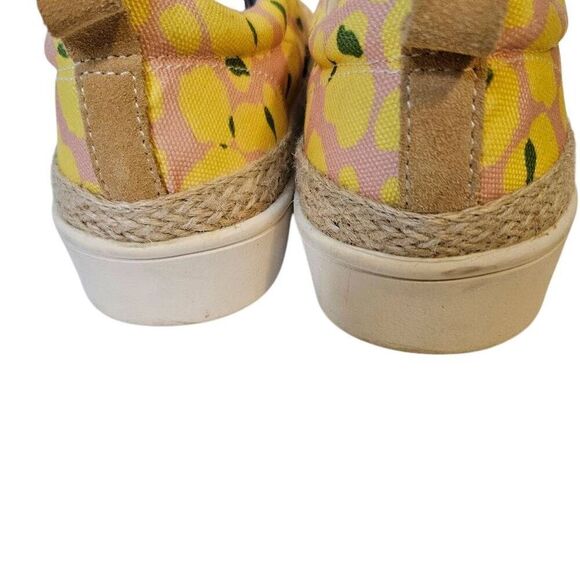 Spenco Orthotic womens sneakers,  pink/yellow.  Size 10. - Picture 4 of 5